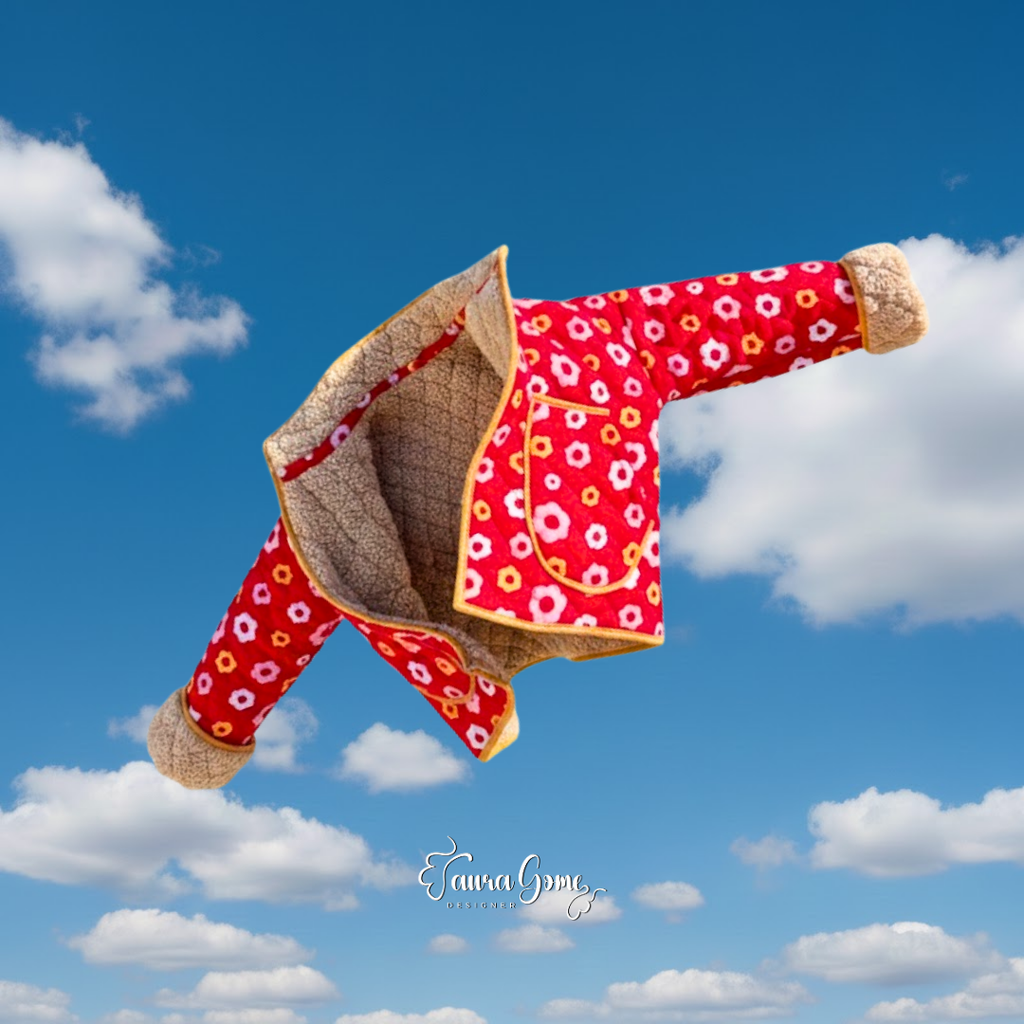 Red Floral LGD Jacket