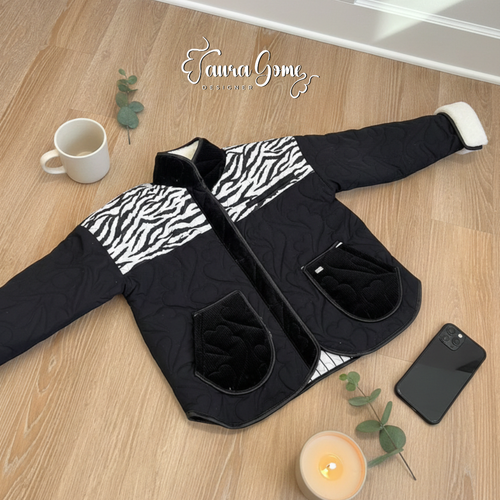 Black and white Zebra Jacket