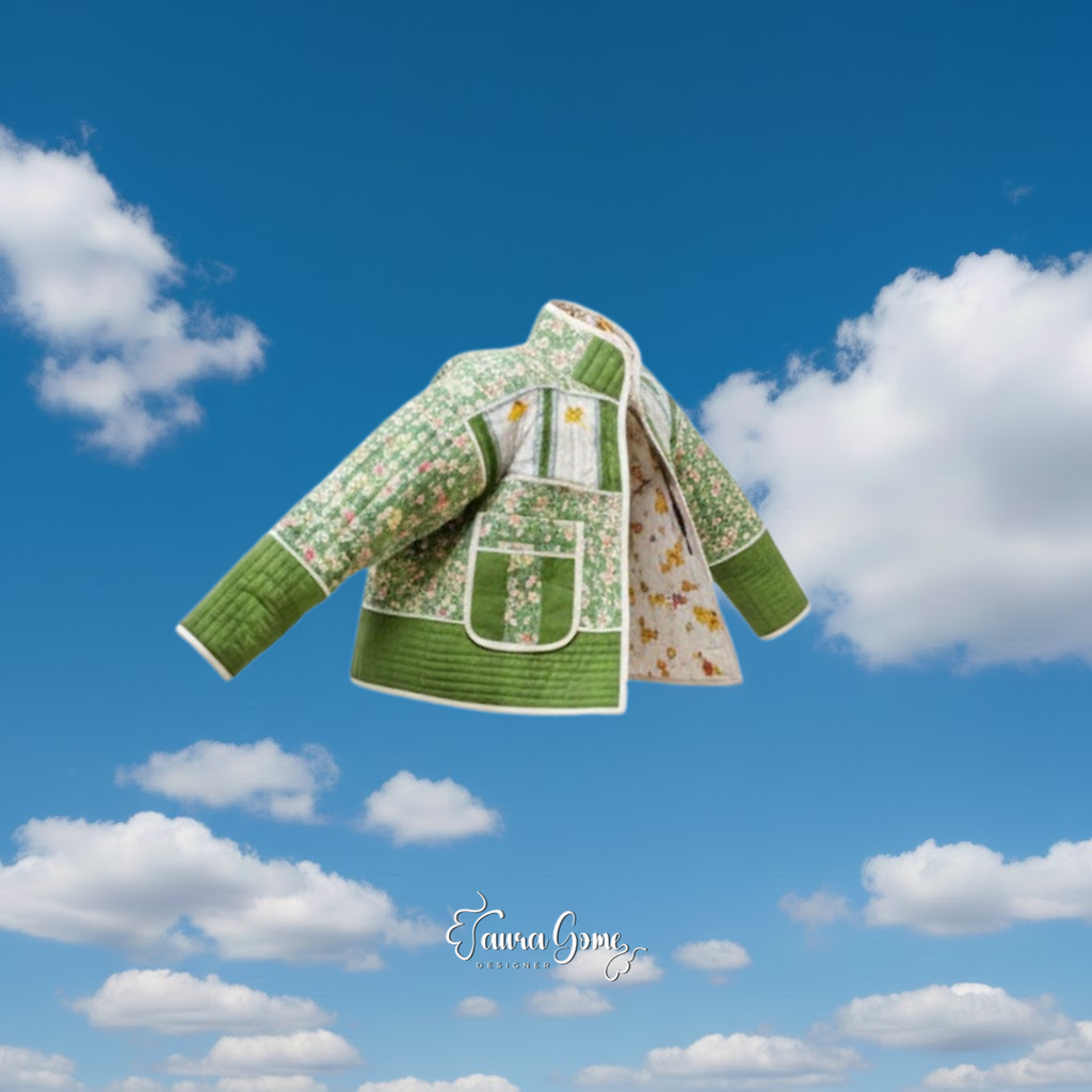 Green Floral Jacket