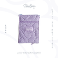 Lavender Gingham Quilted Sleeve