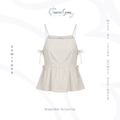 Striped Side-Tie Cami Top