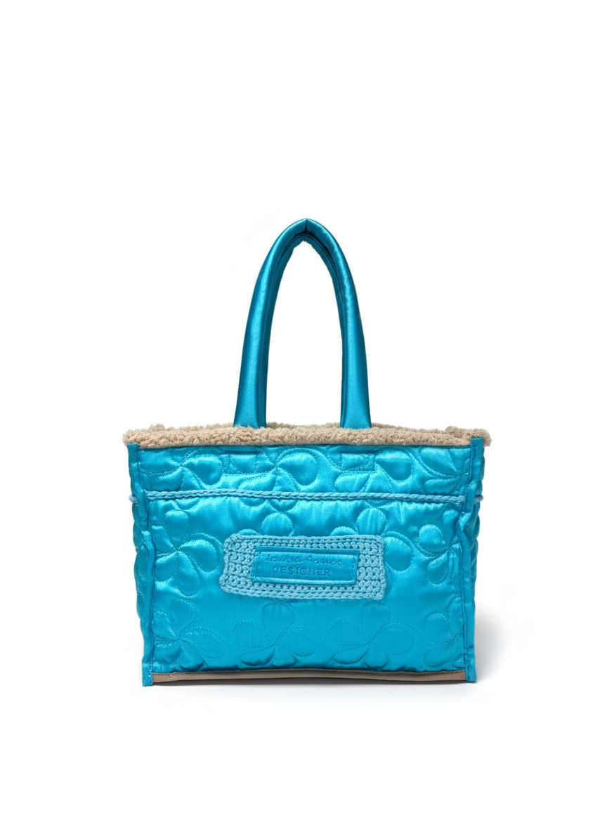 The Cerulean Bloom Tote
