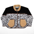 Zebra Print Jacket with brown